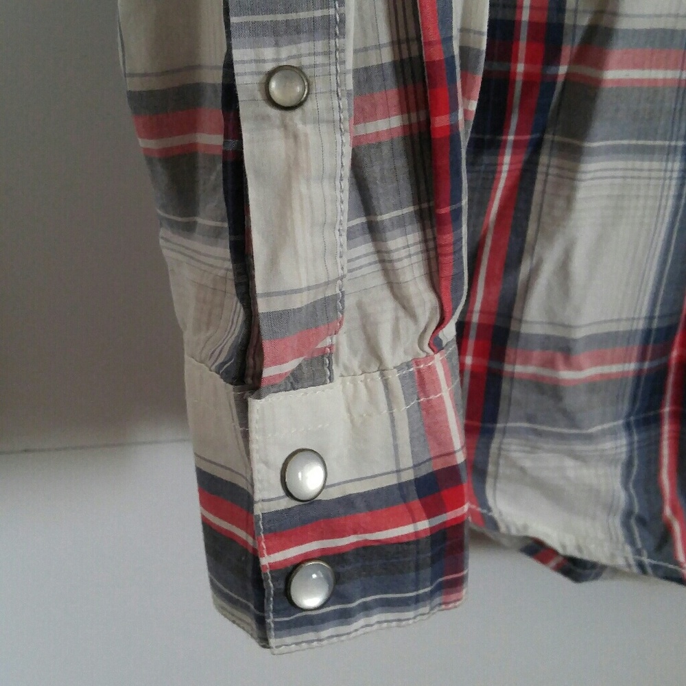 OLD Navy Plaid Shirt NWT - Picture 4 of 6